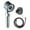 D, variant on TopLLC Household Bath Bathroom Shower Supercharged Household Bath Shower Super Strong Rain Shower Adjustables Pressure Sprinkler on Clearance