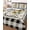 Black, variant on Full Size Quilt Bedding Set, Sunflowers Reversible Summer Quilt 3 Pieces, Yellow Floral Watercolor Botanical Checkered Rustic Lightweight Bedspreads Coverlets with 2 Pillow Shams for All Seasons