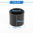 thumbnail image 5 of Bicycle Headset Spacers 30mm Bike Handlebar Stem Spacers 28.6mm 1-1/8" Carbon Fiber Gloss Black Carbon Fiber 5 Pcs, 5 of 6