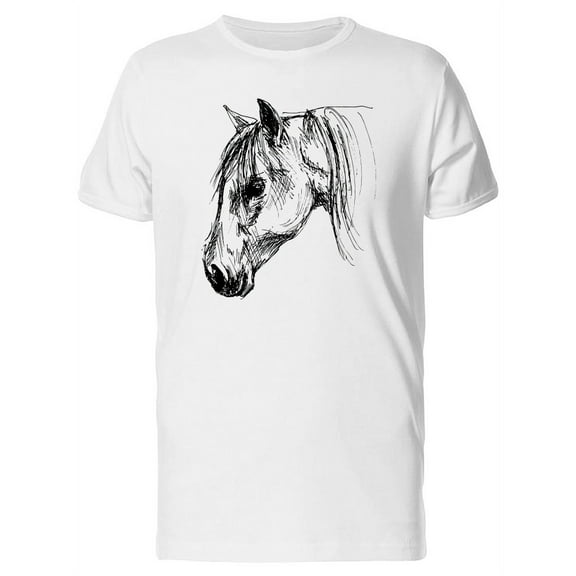 Ink Horse Head Tee Men's -Image by Shutterstock