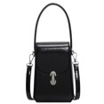 thumbnail image 1 of Cartera Bolso Hombro Cuero PU Sólido para Mujeres Viajes, 1 of 9