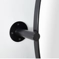 thumbnail image 2 of SAFAVIEH Eldia 36 in. Dia Round Solid Mirror, Black, 2 of 7