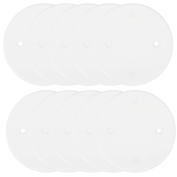 60pcs Ceiling Cover Plate Outlet Cover Ceiling Wiring Application Electrical Panel Cover