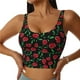 thumbnail image 1 of Balery Cherry Sujetadores deportivos con espalda cruzada para mujer, acolchados, sin costuras, de alto impacto, ideales para yoga, gimnasio, entrenamiento y fitness.-, 1 of 8