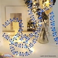 thumbnail image 2 of PMU 75 Ft Star Wire Shiny Garland Royal Blue - Halloween, Christmas Party, Wedding, Birthday, Festive Home Decoration Ornament Royal Blue (3pc-25Ft Each), 2 of 7