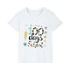 thumbnail image 2 of Xihbxyly Camiseta "100 Días de Clases", Bonita Camiseta con Mangas Abullonadas, Moderna Camiseta de Cuello Redondo, Cómoda y Casual, Ideal para Viajes Escolares y Fiestas, Top de Verano a La Moda, Te, 2 of 6