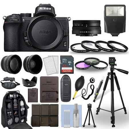 Nikon Z50 Mirrorless Camera...