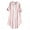 Pink, variant on Women's T-Shirts Women Button Up Pullover Cotton Striped Top Plus Size Tunic Blouse Tall Womens Clothing(Black,XXL)