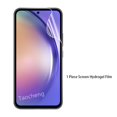 thumbnail image 1 of Película De Hidrogel Suave Delantera Y Trasera 3 En 1 Para Samsung Galaxy A54 A34 A14 LTE 4G 5G 2023 Protectora Completa Transparente Protector De Lente De Cámara De Pantalla No Vidrio, 1 of 4