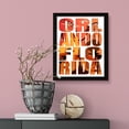 thumbnail image 4 of Designs ByLITA Orlando, Florida Inspirational, 5 x 7 Wooden Wall Print (Framed) | American Cities Stylish Home Decoration, 4 of 6