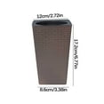 thumbnail image 2 of Fiudx Maceta Lazy Pot, Maceta Diseño de Ladrillo, Maceta Autorriego, Recipiente de Plástico Duradero, Uso Interior y Exterior, Decoración Moderna, Fácil Mantenimiento, Macetero Versátil, 2 of 2