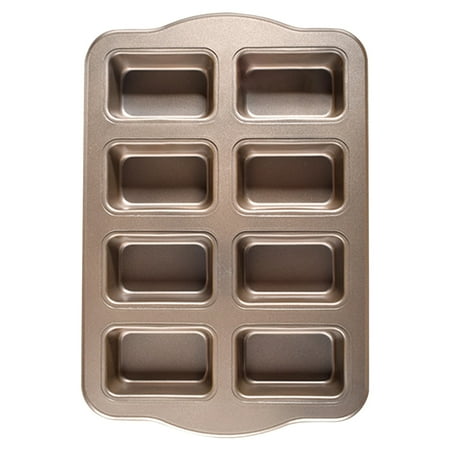 

Soighxzc Baked Square 8 Even Nonstick Mould Mini Pound Cake Mould Cheese Cake Mould