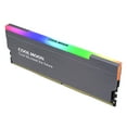 thumbnail image 1 of 5V-3PIN ARGB DDR Memory RAM Cooler Aura Sync Memory Cooling Vest with Thermal Silicone Pad for Desktop Computer PC Memory Grey, 1 of 6