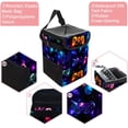 thumbnail image 2 of Game Controller Foldable Mini Car Trash Can with Lid and Leak-Proof Hanging Storage Bag, 2 of 6