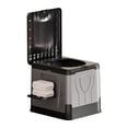 thumbnail image 1 of Yuarrent Baño portátil versátil para adultos, ideal para actividades al aire libre, campamentos y coches. carpas gris, 1 of 4