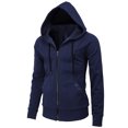 thumbnail image 3 of IYTR Mens Winter Jacket Leisure Sweater Fleece Cardigan Hooded Jackets with Pocket Solid Color Long Sleeve Jacket Zipper Hooded Neck Navy XXXL, 3 of 6
