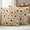 Yellow Beige, variant on Sunflower Pumpkin Fall Outdoor Waterproof Pillow Covers, Thanksgiving Maple Leaves Linen Decorative Square Throw Pillowcase Sofa Cushion Sham for Patio/Couch/Chair, 18"x18" 2 Pack