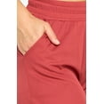 thumbnail image 5 of Women's Casual Solid Drawstring Elastic Waist Jogger Pants with Pockets, 5 of 6