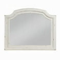 thumbnail image 5 of Wall Mount Dresser Mirror, Beveled Glass, 38x47, Rustic Washed White, 5 of 5