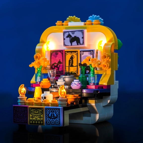 LED Lighting Compatible with Lego 40811 Altar of The Dead (Lights Only, No Model)