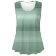 thumbnail image 3 of LYXSSBYX Tank Tops for WomenFashion Solid Round-Neck Loose Sleeveless T-shirt Pullover Tops, 3 of 5