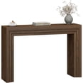 thumbnail image 4 of Aufeile Console Table for Entryway, 43" Narrow Entryway Table, Modern Wood Sofa Table Hallway Table for Entrance, Couch, Foyer, Living Room, Walnut, 4 of 9