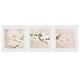 thumbnail image 4 of 3 Paneles Pintura Al Mariposa Flores Pintadas Abstracto Arte Sin Marco Colgante Decoración de Pared Pint 30 * 30cm BLESIY Wall cuadro colgado, 4 of 8
