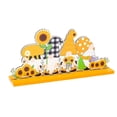thumbnail image 2 of Desktop Decor The Package Comes With 6pcs Wooden Decor Stand Signs. Exellent Home Decoration Choice For Table Top Bookshelf And Showcase., 2 of 4