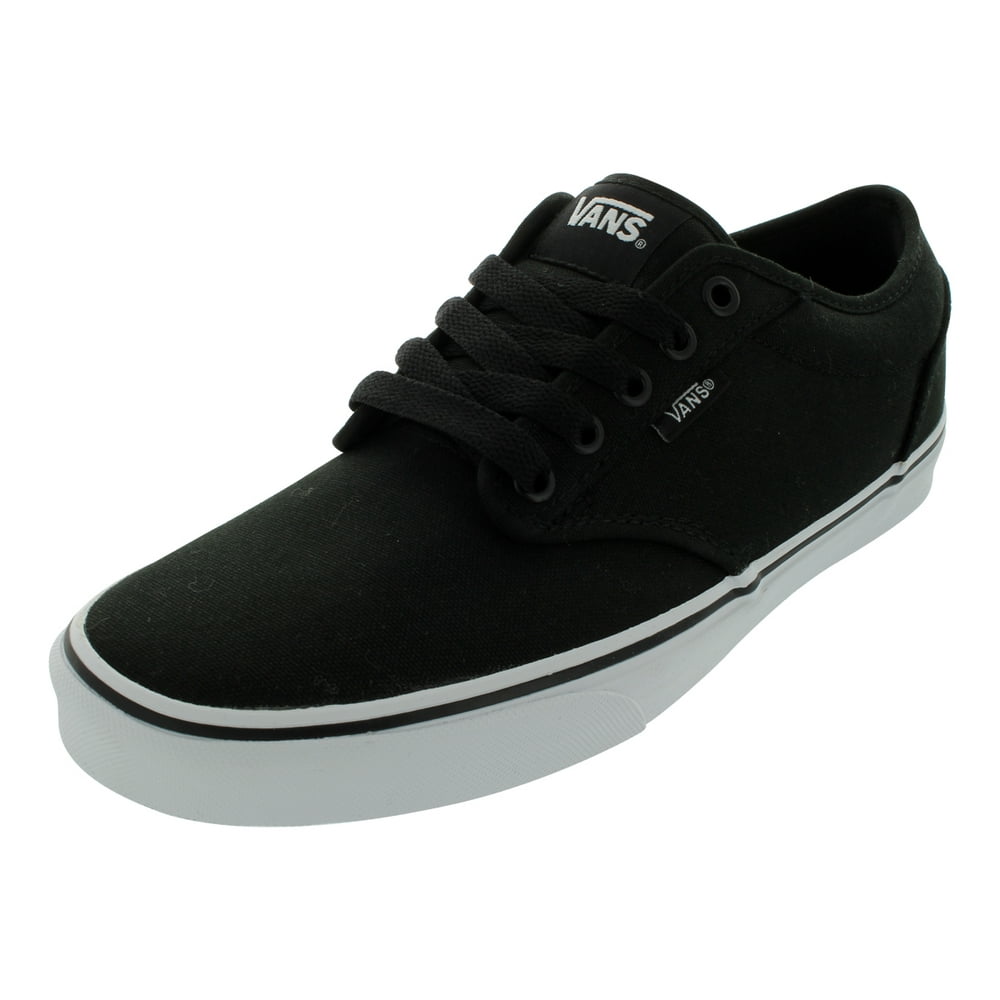 Vans - Vans VN-0TUY187: Atwood Canvas Mens Black/White Sneakers (13 B(M ...