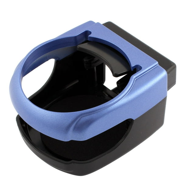 Black Blue Air Vent Cup Holder Drink Beverage Adjustable Holders for Car