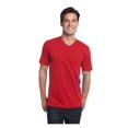 thumbnail image 1 of District Young Mens Concert V-Neck Tee Shirt, Red X-Large, 1 of 2