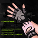 thumbnail image 3 of "Guantes Para Gym Pesas Deportivos Muñequeras Mujer Y Hombre Talla XL Belug, Rosa  ", 3 of 5