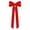 Red, variant on Verdsylv Velvet Christmas Bows with Long Tails,Large Tree Decorative Bows for Wreath,Garland & Holiday Home Decor,Elegant Velvet Ribbon Ornaments,10.24x5.12"
