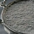 thumbnail image 5 of A&B Home Handles and Birds Adorning Aluminum Serving Platter Tray, 5 of 6
