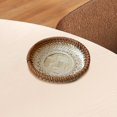 thumbnail image 6 of TISHITA Bamboo Serving Tray Pastry Plate Food Tray Tea Tray Woven Fruit Basket Rattan Basket Vanity Platter for Restaurant Party Home 13cmx3cm, 6 of 8