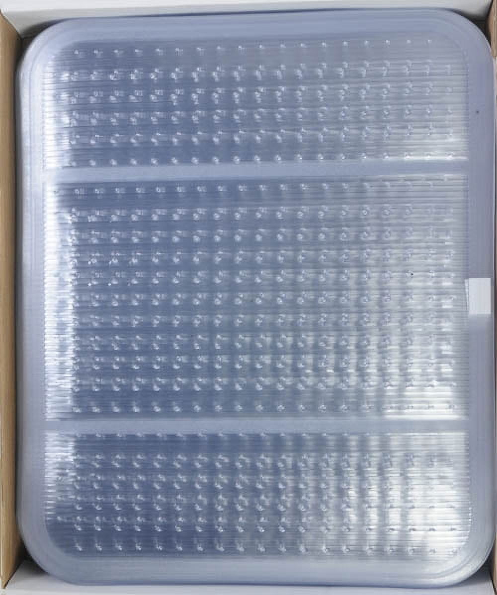 Remington Industries 1pc All Weather Utility Mat, Clear, 14.00 x 16.50 x 0.10 Inches