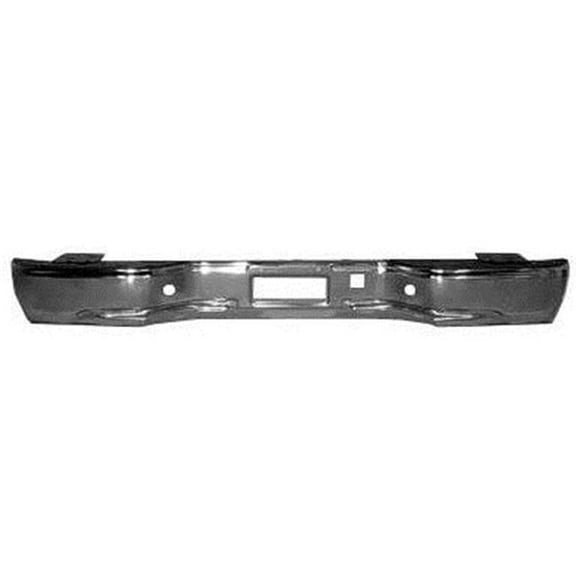 Sherman Parts SHE901-91T Rear Bumper for 2002-2006 Avalanche Without Body Cladding, Chrome