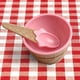 thumbnail image 4 of Matsuzay Taza de helado para niños Postre para niños Mezcla de helado Tazón de PP con cuchara Vajilla Vajilla, verde Mostrada rosado, 4 of 6