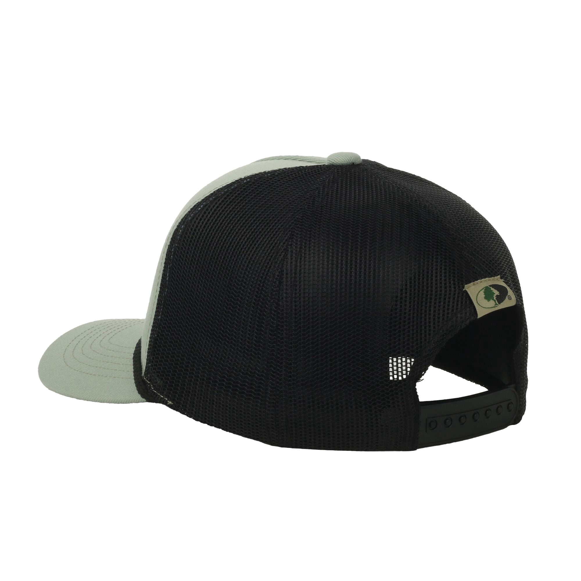 Mossy Oak® Pistachio 5-Panel Cap – Structured Mesh Back, Embroidered Logo, One Size