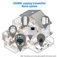 thumbnail image 4 of 433MHz Universal Automatic Clone Remote Control Duplicator Duplicator Transmitter 4-Button Touch Switch for Garage Door Remote Key Fob, 4 of 8