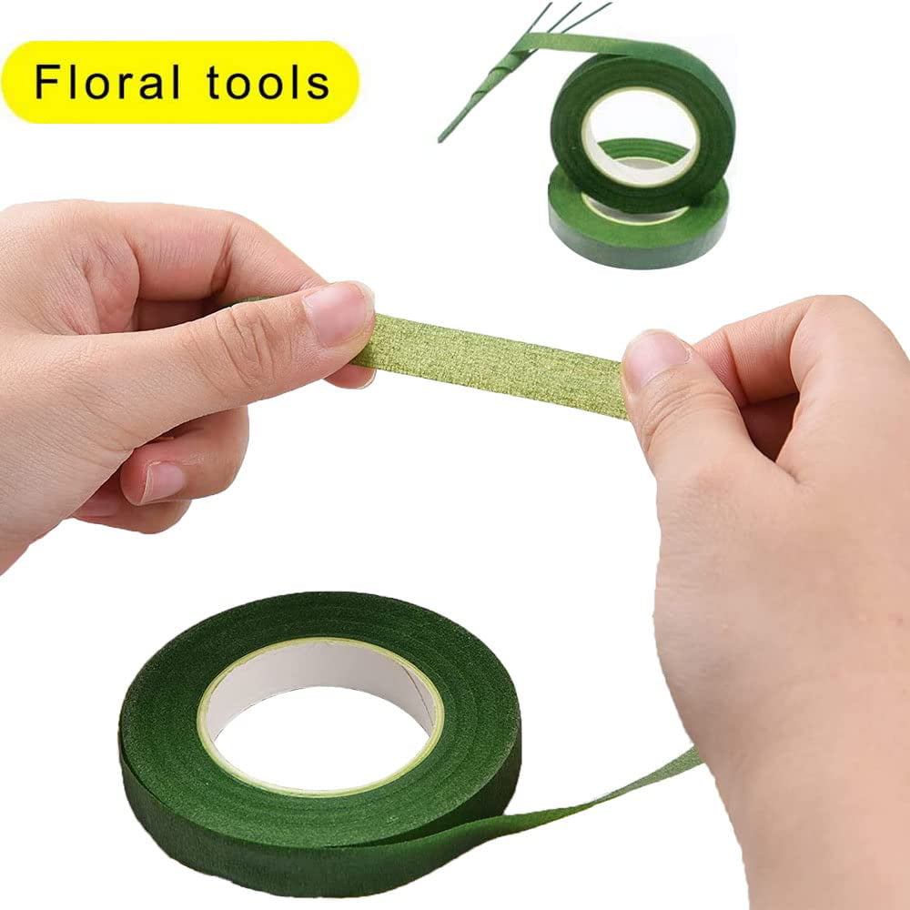  EXCEART 6 Rolls Floral Tape Crafting Tape Wrapping Paper Tape Florist  Tape Flower Bouquet Tape Stem Wrap Flower Stem Tape Floral Washi Tape Tape  Adhesive Tape Florist Supplies Manual : Arts