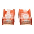 thumbnail image 4 of Eaton Tripp Lite Series Cat6 Gigabit Snagless Molded UTP Ethernet Cable RJ45 M/M PoE Orange 50 ft. 15.24 m, 4 of 4