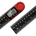 thumbnail image 2 of Digital Angle Finder Ruler, 200mm/ 7" Digital Angle Finder Protractor Ruler Meter Inclinometer Goniometer Level Electronic Angle Gauge, 2 of 5