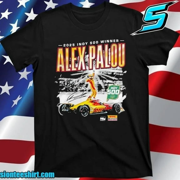 RARE Alex Palou 2025 Indy 500 Winner T-Shirt