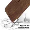 thumbnail image 4 of For Xiaomi Redmi Note 14 4G (164.84mm) Wallet Case Tiger Imprint Leather Shockproof Phone Cover - Gr, 4 of 5