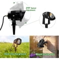 thumbnail image 5 of Romwish Outdoor Landscape Spotlights 12W, 120V Plug-in LED Lighting, 1200LM IP65 Waterproof, Adjustable Spot Lights for Yard, Garden, Tree & Driveway, 3000K Warm White, 2Pack, 5 of 5