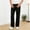 Black, variant on Boys Casual Pants Size 4-15 Adjustable Waist Solid Color 100% Cotton Straight Leg Loose Fit Long Pants for Kids Outdoor Play Daily Army Green Size 6