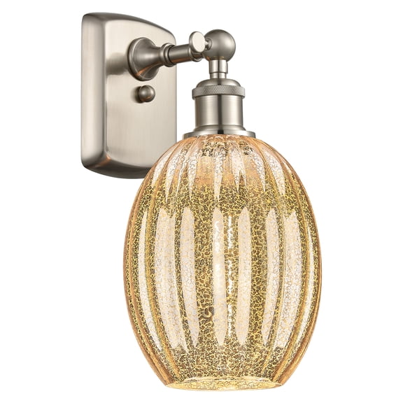 Innovations Lighting 516-1W-SN-G459-6ME Preston 12" Tall Wall Sconce - Nickel