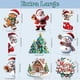 thumbnail image 3 of 9 Sheet 263 Pcs Christmas Window Stickers, Christmas Decorations, Large-Size Double-Side Xmas Windows Cling, Reusable Window Cling, for Xmas Windows D, 3 of 5