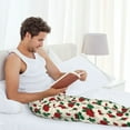 thumbnail image 4 of Uemuo Rose Flowers Pattern Men's Wide Leg Palazzo Lounge Pants with Pockets Light Weight Loose Comfy Casual Pajama Pants-X-Large, 4 of 9